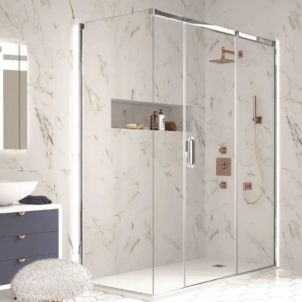 كبائن الشاور الزجاجية